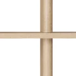 Torme 48_ Bookcase, Tall - White Oak