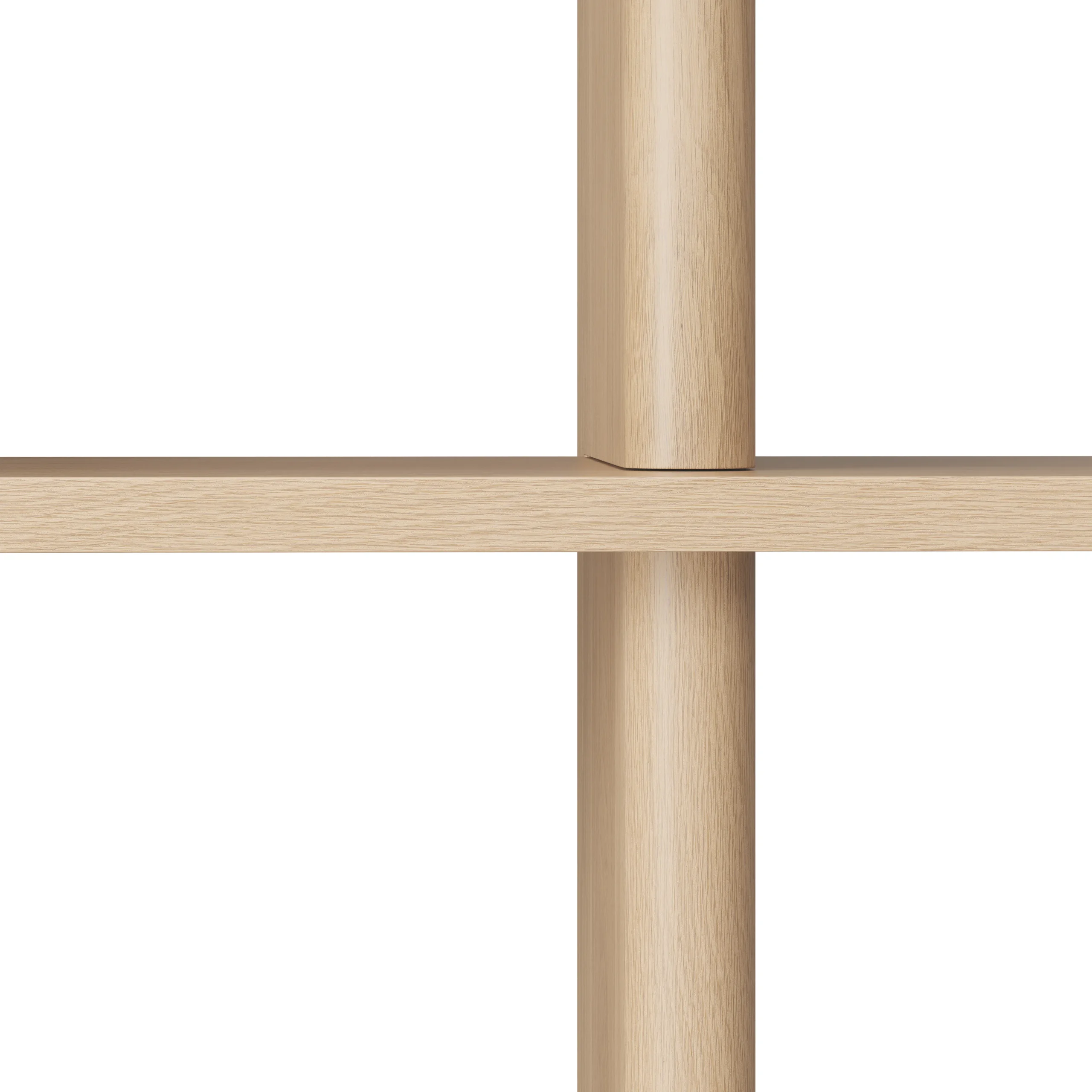 Torme 48_ Bookcase, Tall - White Oak - Image 9