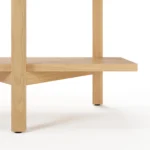 Zander 75_ Shelving Unit - White Oak