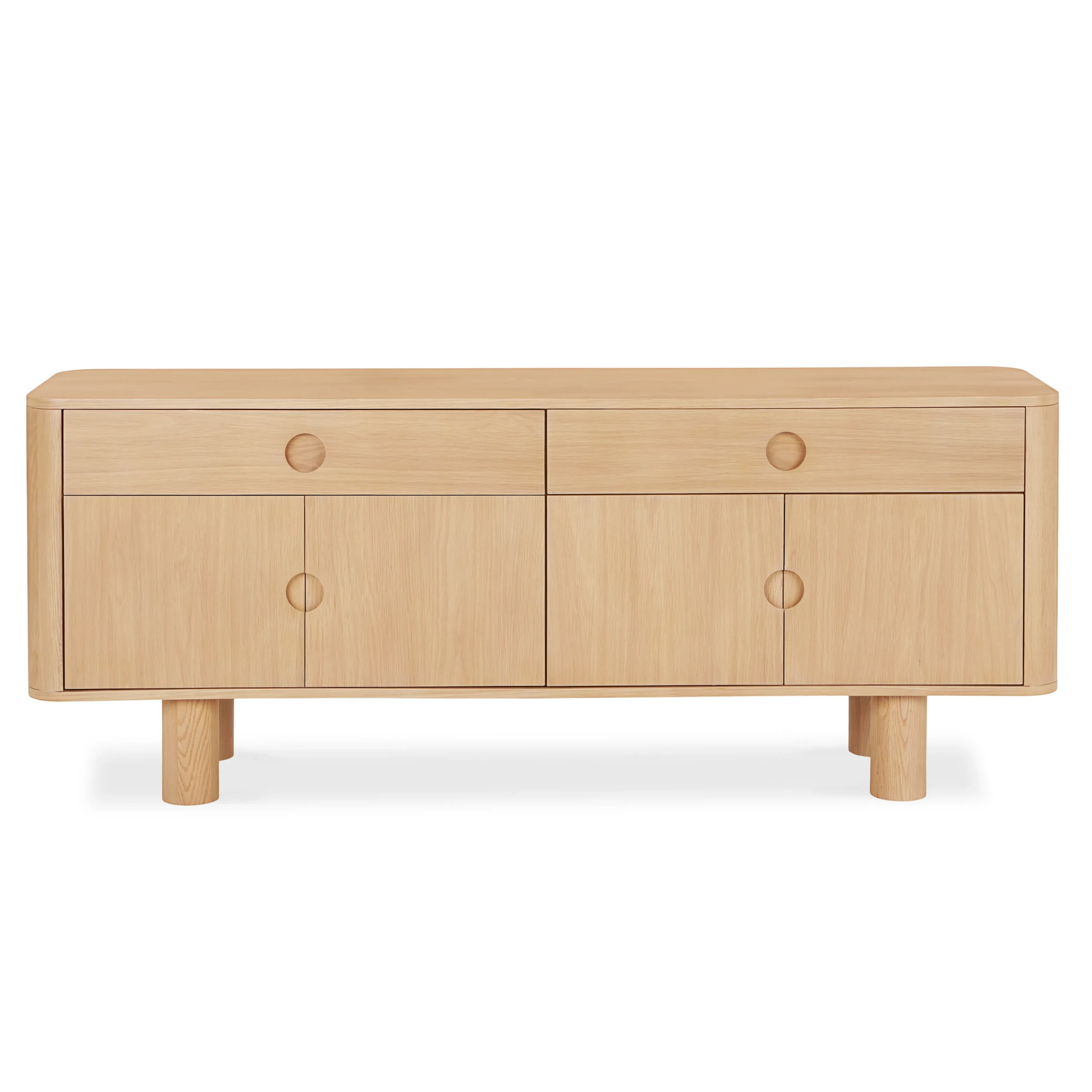 Adel 71_ Sideboard - White Oak - Image 9