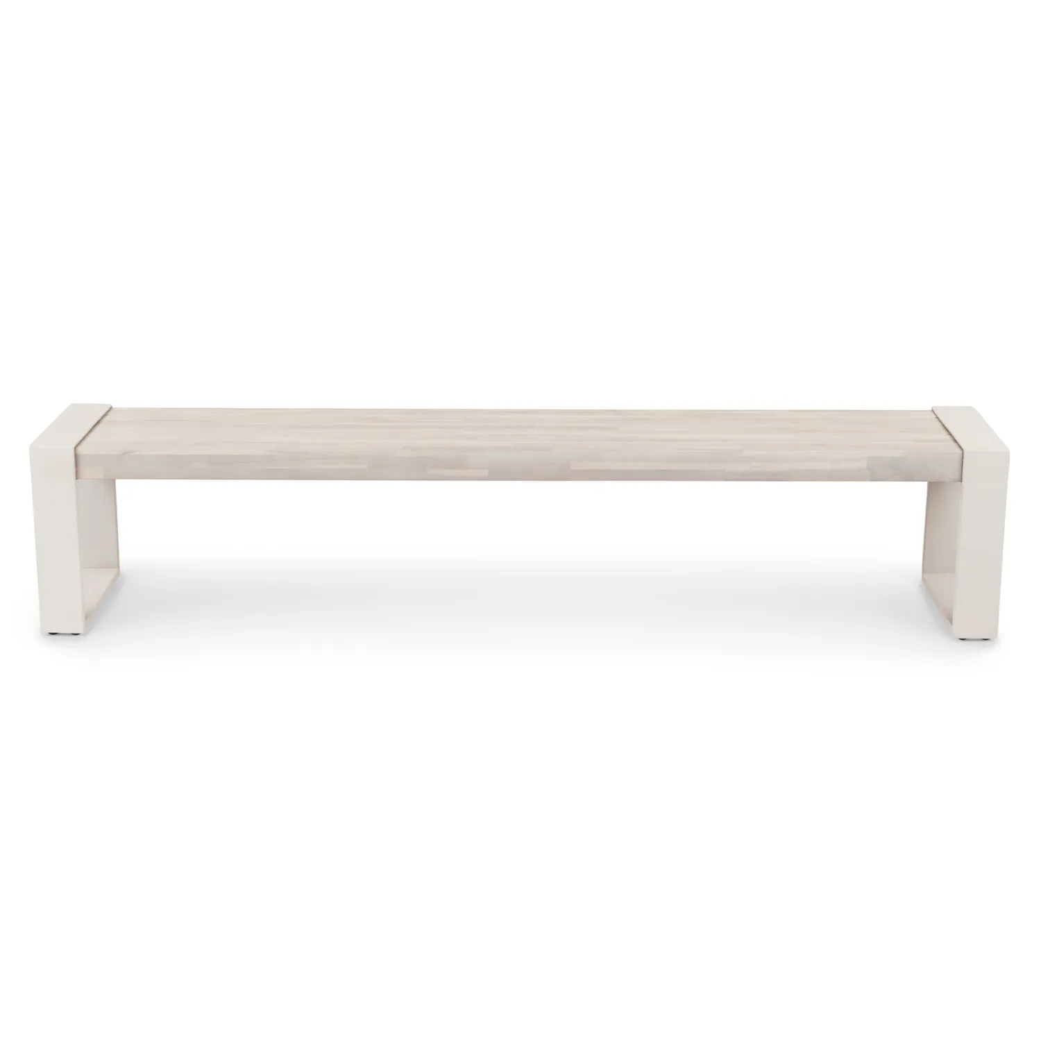 Lubek 84.5_ Outdoor Bench - Byron Gray - Image 4