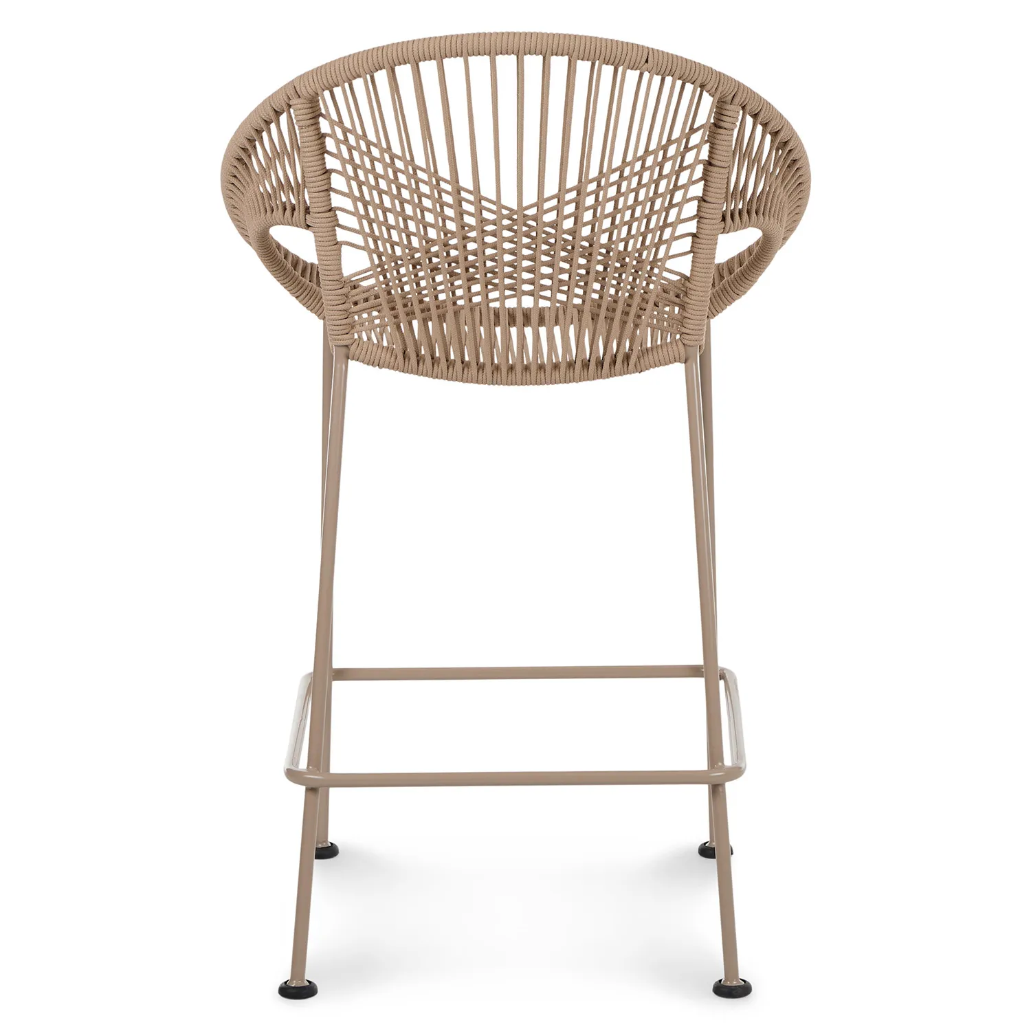 Kasiko Outdoor Counter Stool - White Pepper - Image 8