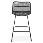 Selka Outdoor Counter Stool - Black