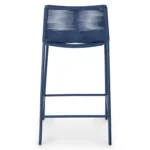 Zina Outdoor Counter Stool - Indigo Blue