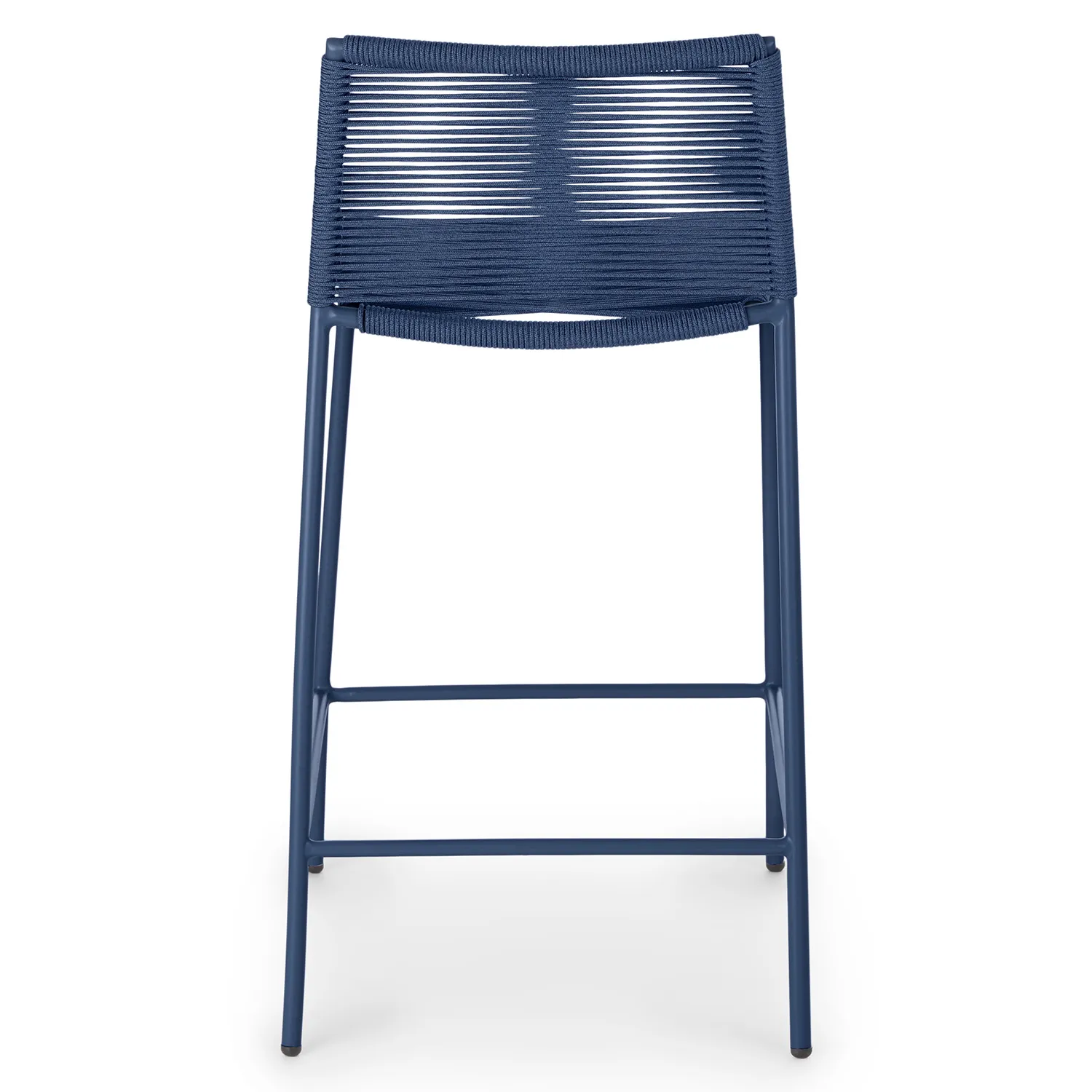 Zina Outdoor Counter Stool - Indigo Blue - Image 9