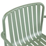 Sarek Outdoor Stackable Dining Armchair - Khaki Green