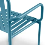 Sarek Outdoor Stackable Dining Armchair - Peacock Blue