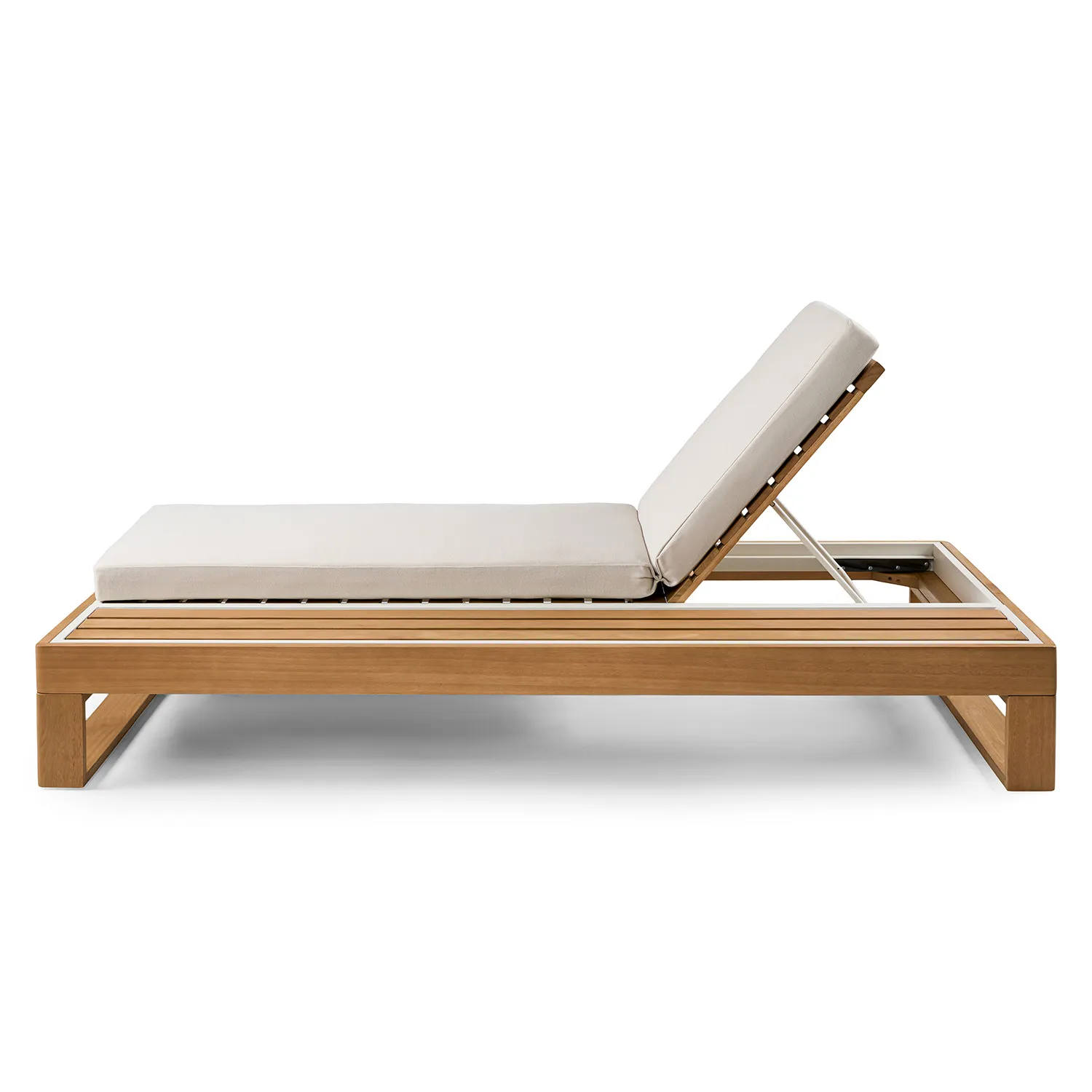 Toro 80.5_ Outdoor Chaise Lounge - Dravite Ivory - Image 18