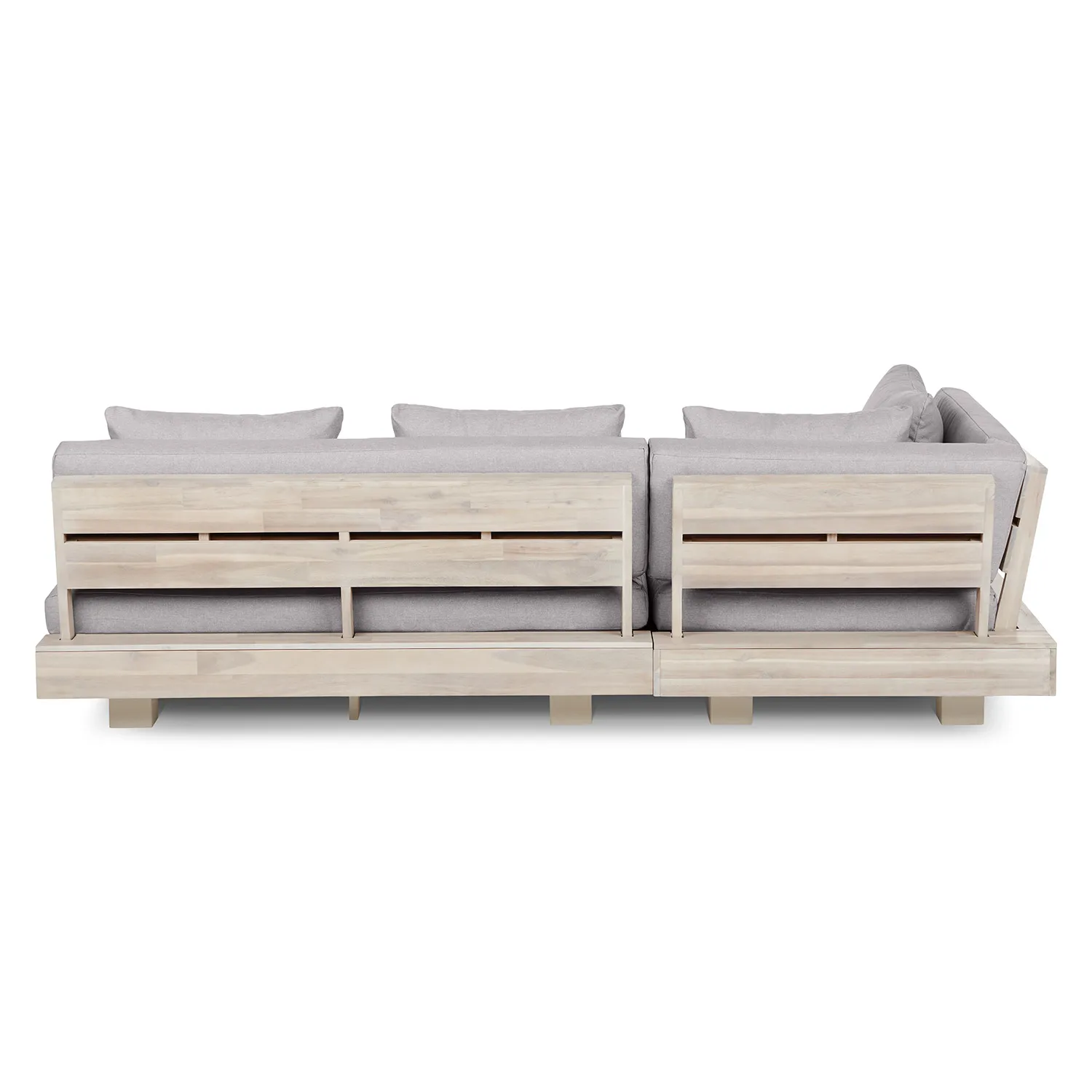 Lubek 82.5_ Outdoor Low Left Sectional - Beach Sand - Image 12