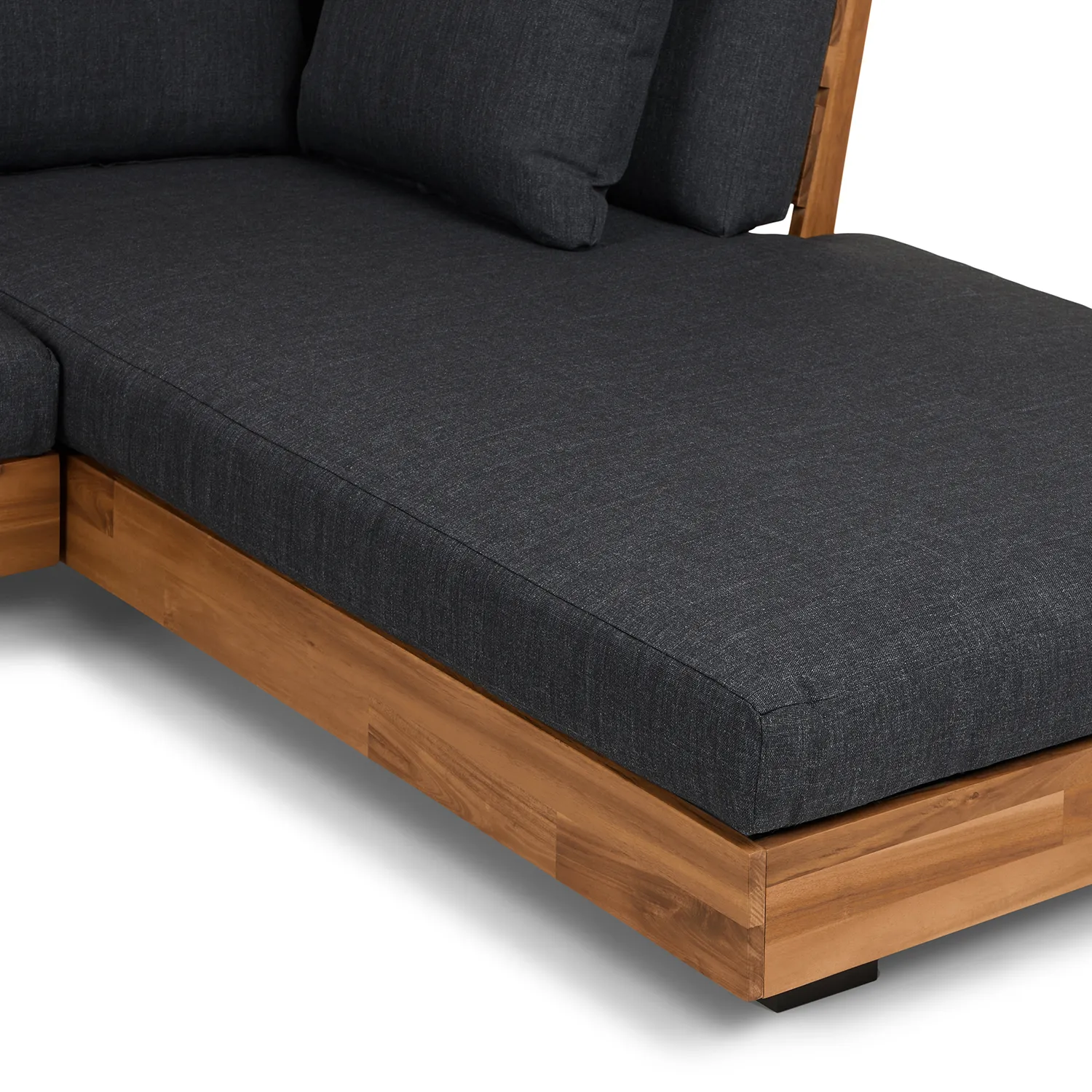 Lubek 82.5_ Outdoor Low Right Sectional - Slate Gray - Image 12