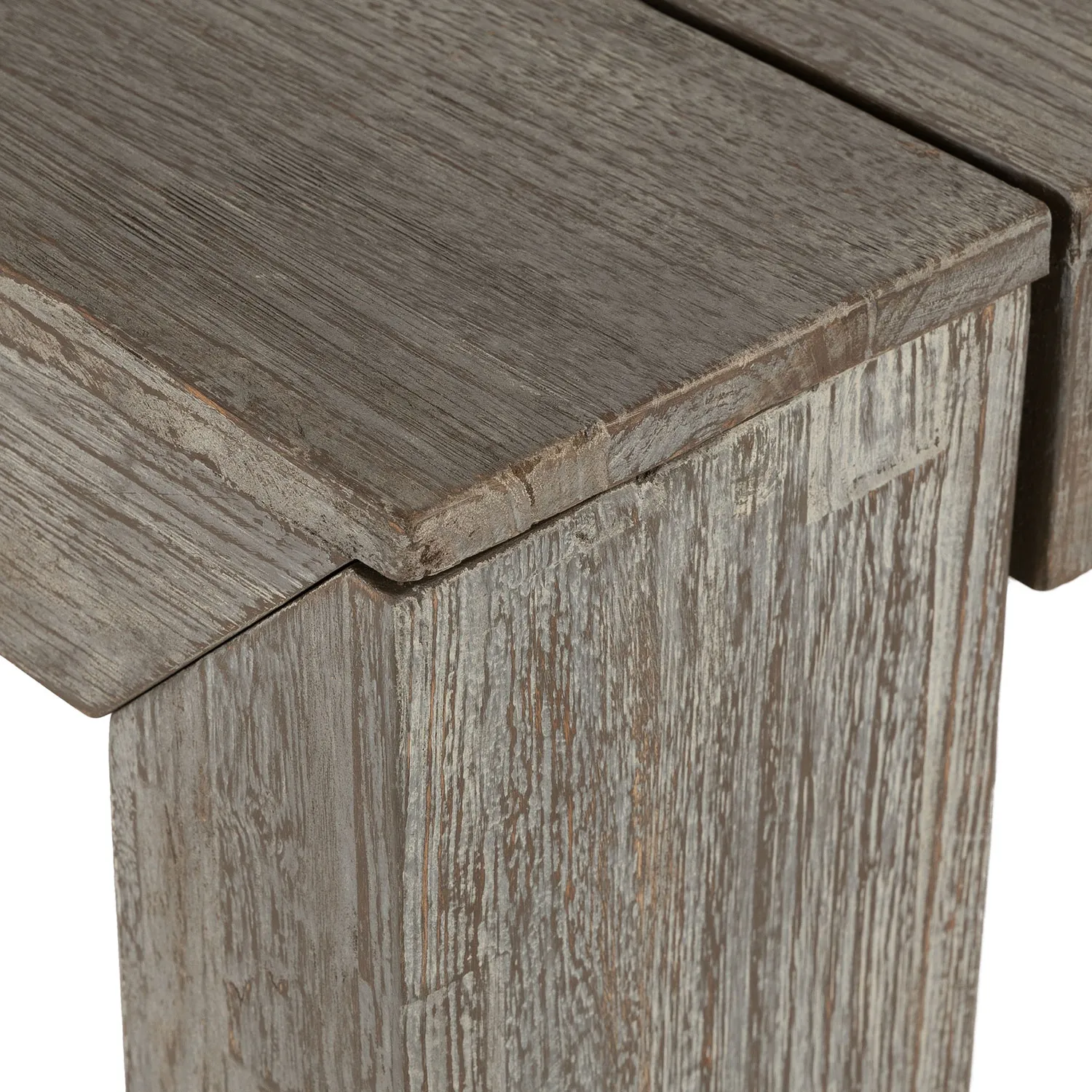 Atica 71_ Outdoor Dining Table - Washed Acacia - Image 5