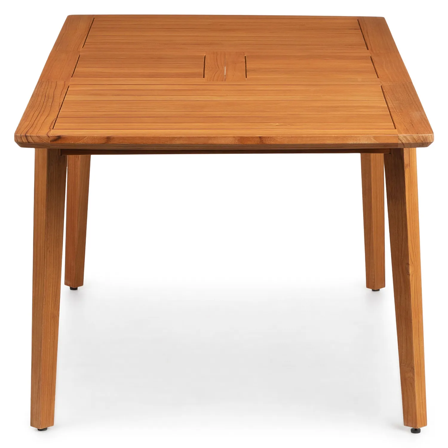 Marol 59_ - 78_ Outdoor Extendable Dining Table - Bronze Teak - Image 9