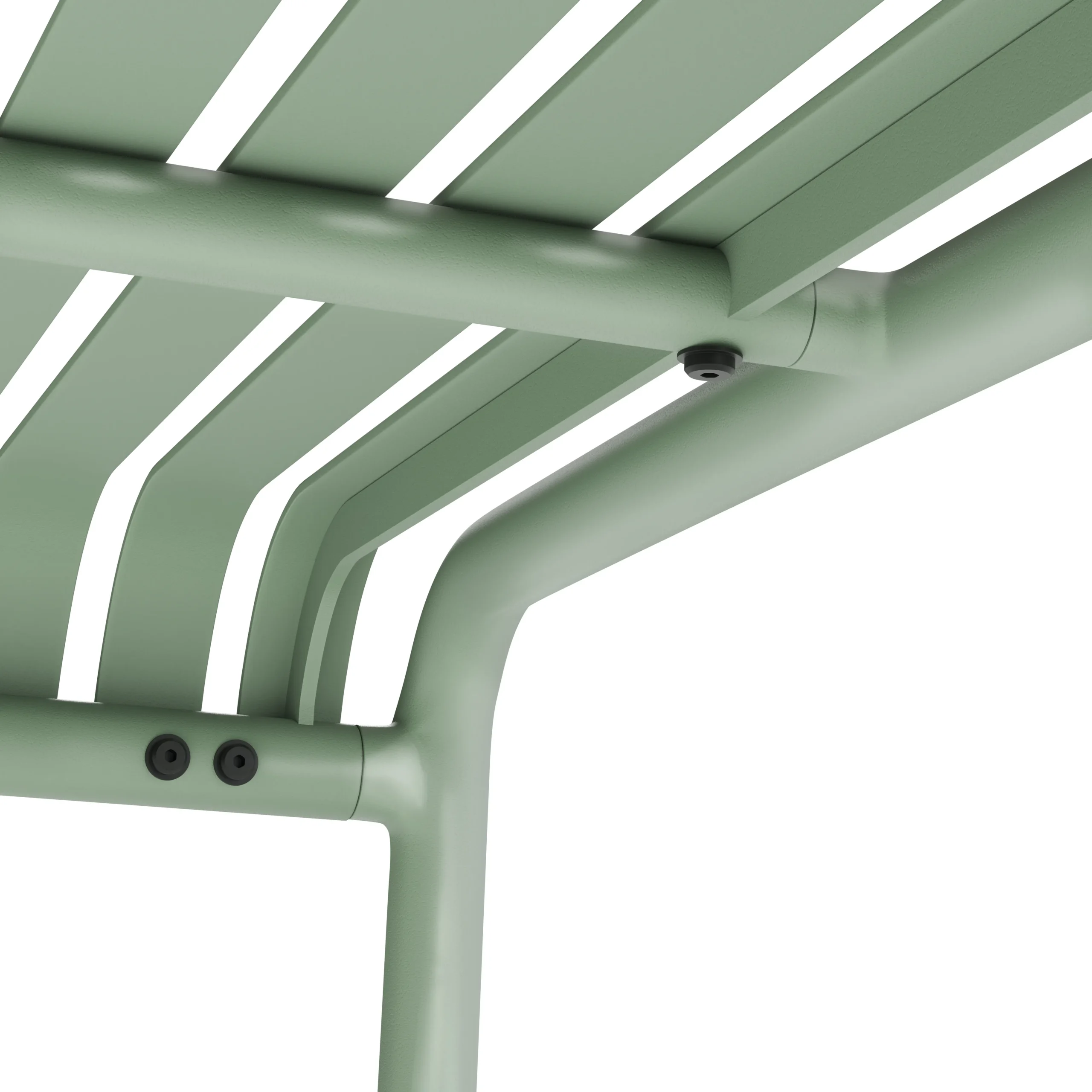 Sarek 29.5_ Outdoor Bar Table - Khaki Green - Image 4