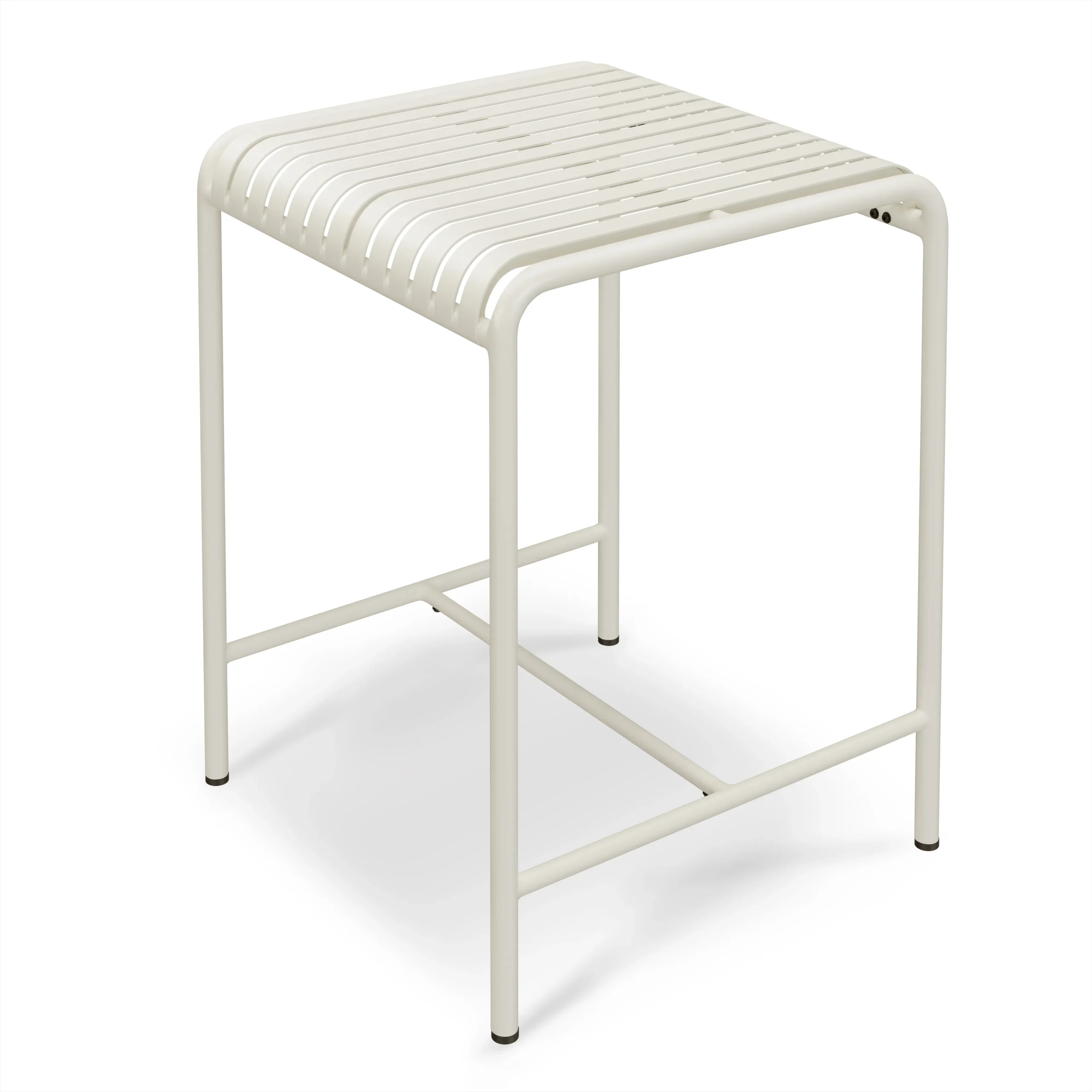 Sarek 29.5_ Outdoor Bar Table - Taupe - Image 6