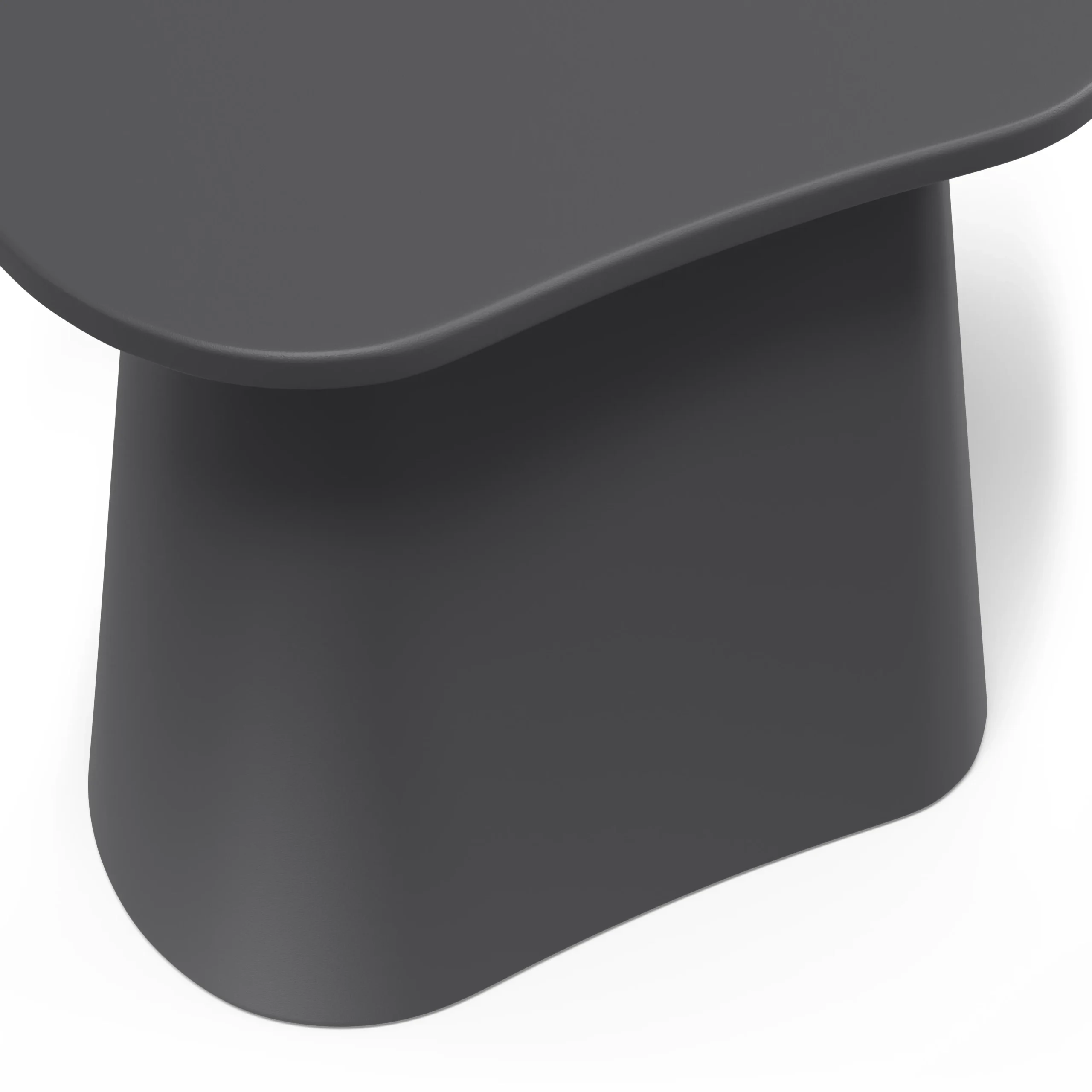 Noora Outdoor Side Table - Black - Image 4