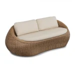 Avila 85.5_ Outdoor Sofa - Dravite Ivory