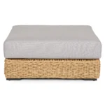 Capra 37.5_ Outdoor Ottoman - Beach Sand