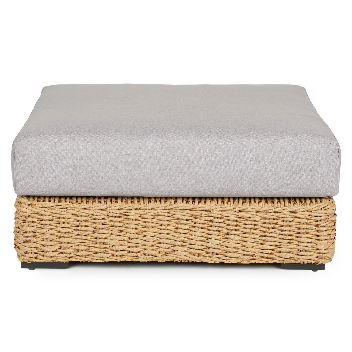 Capra 37.5_ Outdoor Ottoman - Beach Sand - Image 4