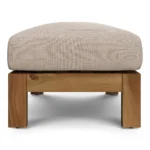 Cove 34.25_ Outdoor Ottoman - Basket Beige