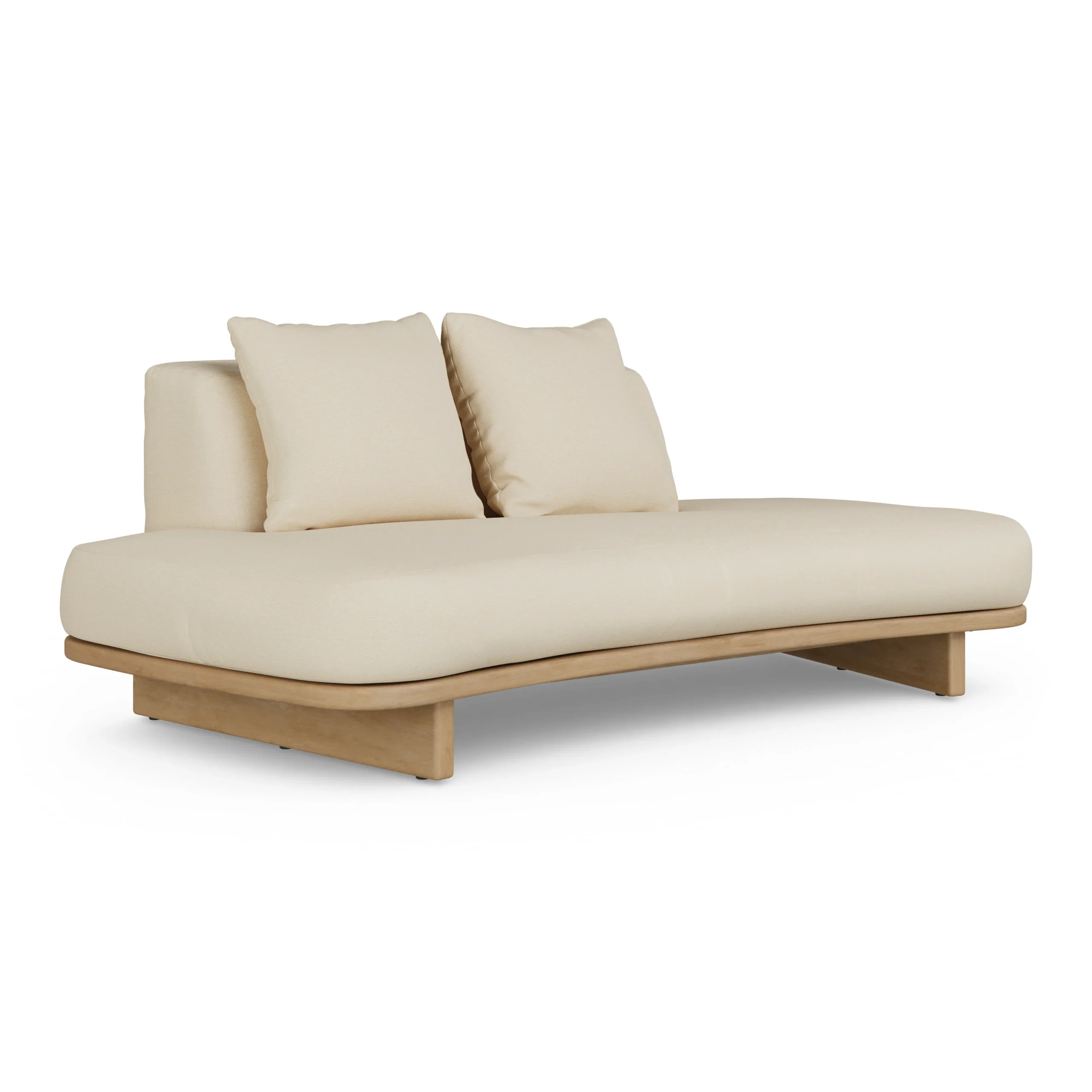 Daphne 80.5_ Outdoor Sofa - Dravite Ivory - Image 6