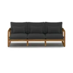 Laholm 88_ Outdoor Sofa - Dravite Black