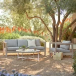 Palmera 80_ Outdoor Sofa Set - Dravite Gray