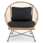 Aeri 37_ Outdoor Lounge Chair - Slate Gray