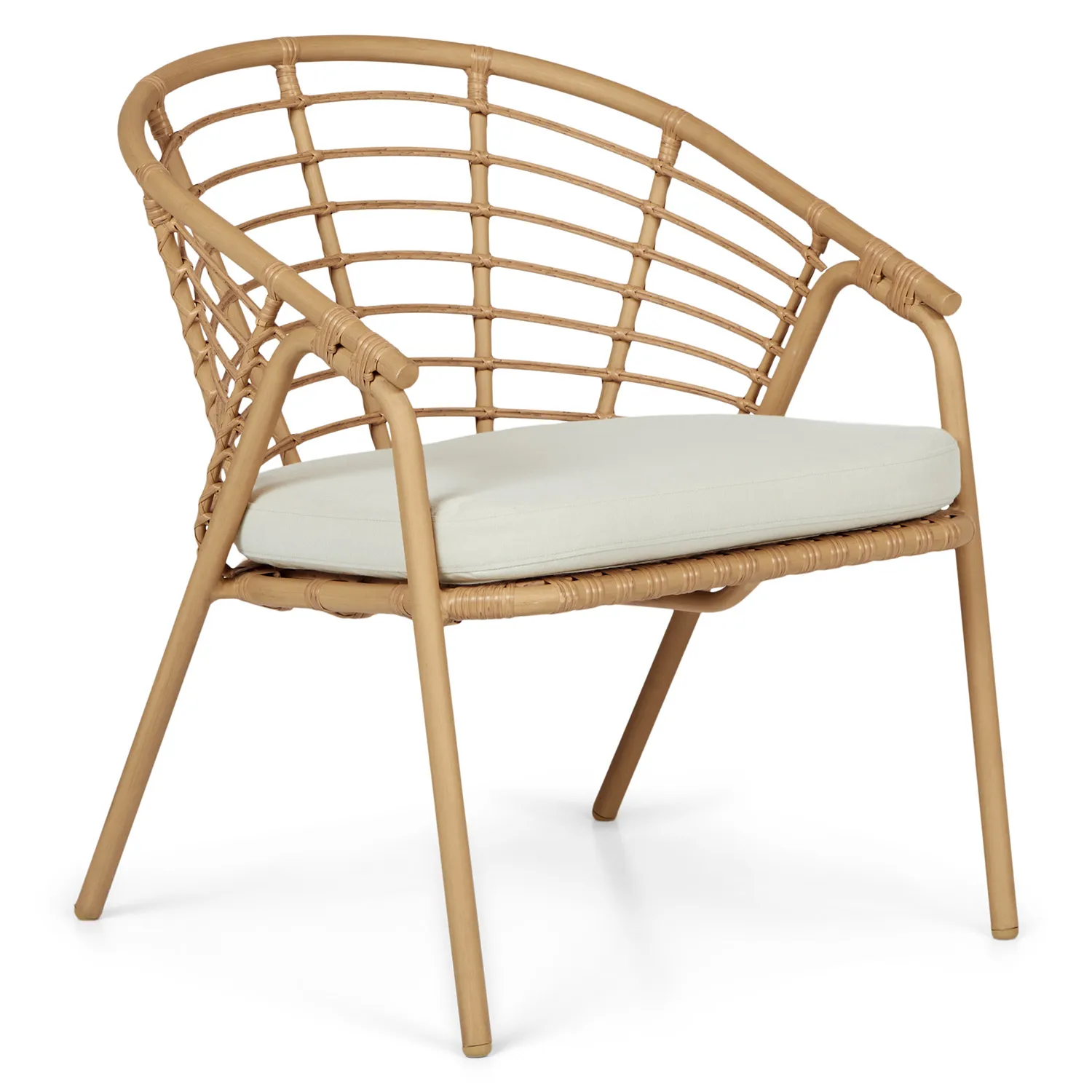 Dalarna 25_ Outdoor Lounge Chair - Dravite Ivory - Image 10