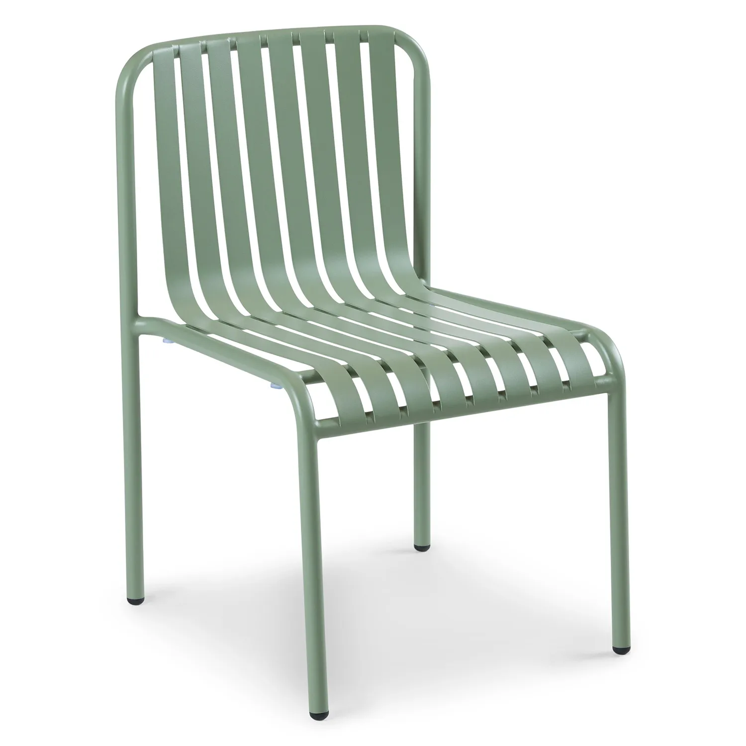 Sarek Outdoor Stackable Dining Chair - Khaki Green - Image 5