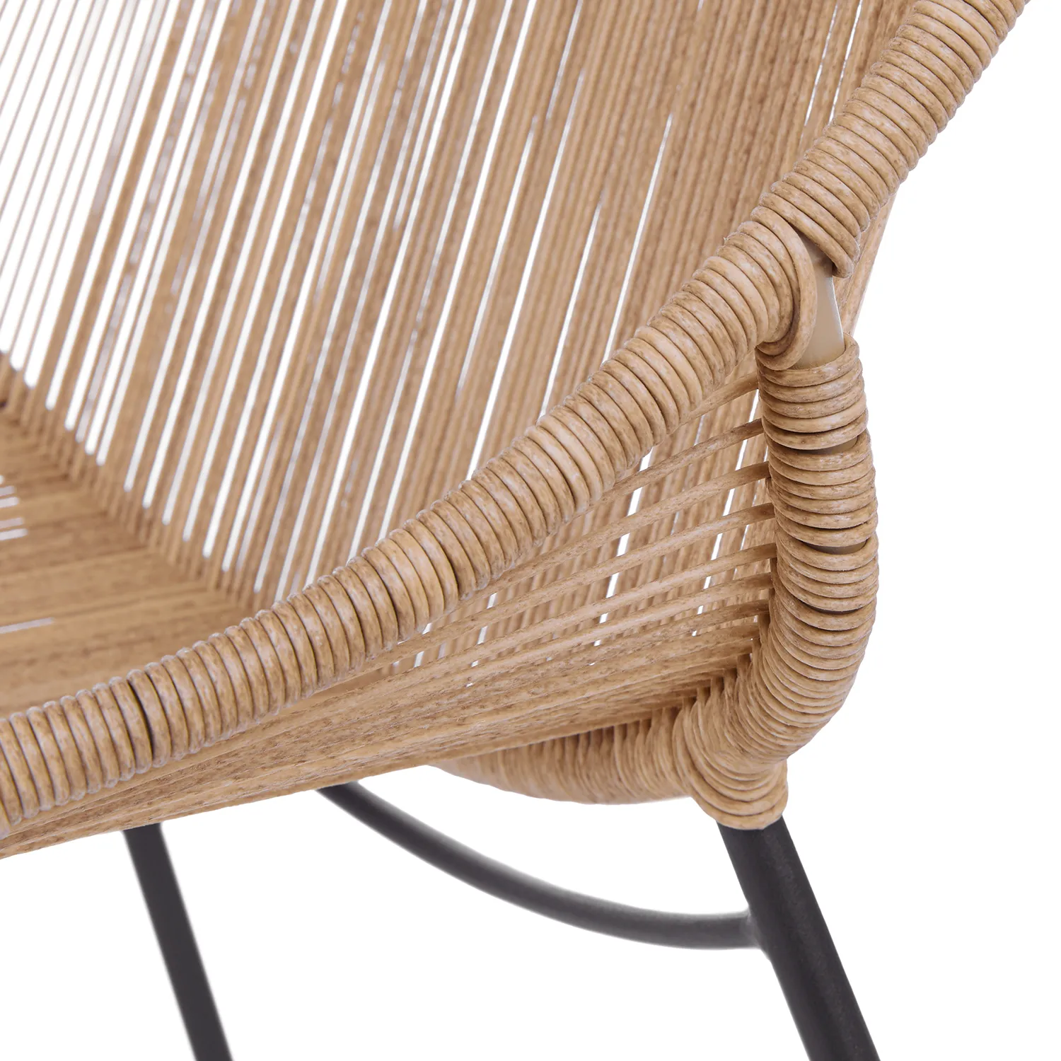 Selka Outdoor Dining Chair - Natural - Image 9