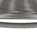 Zina Outdoor Stackable Dining Chair - Heathered Gray