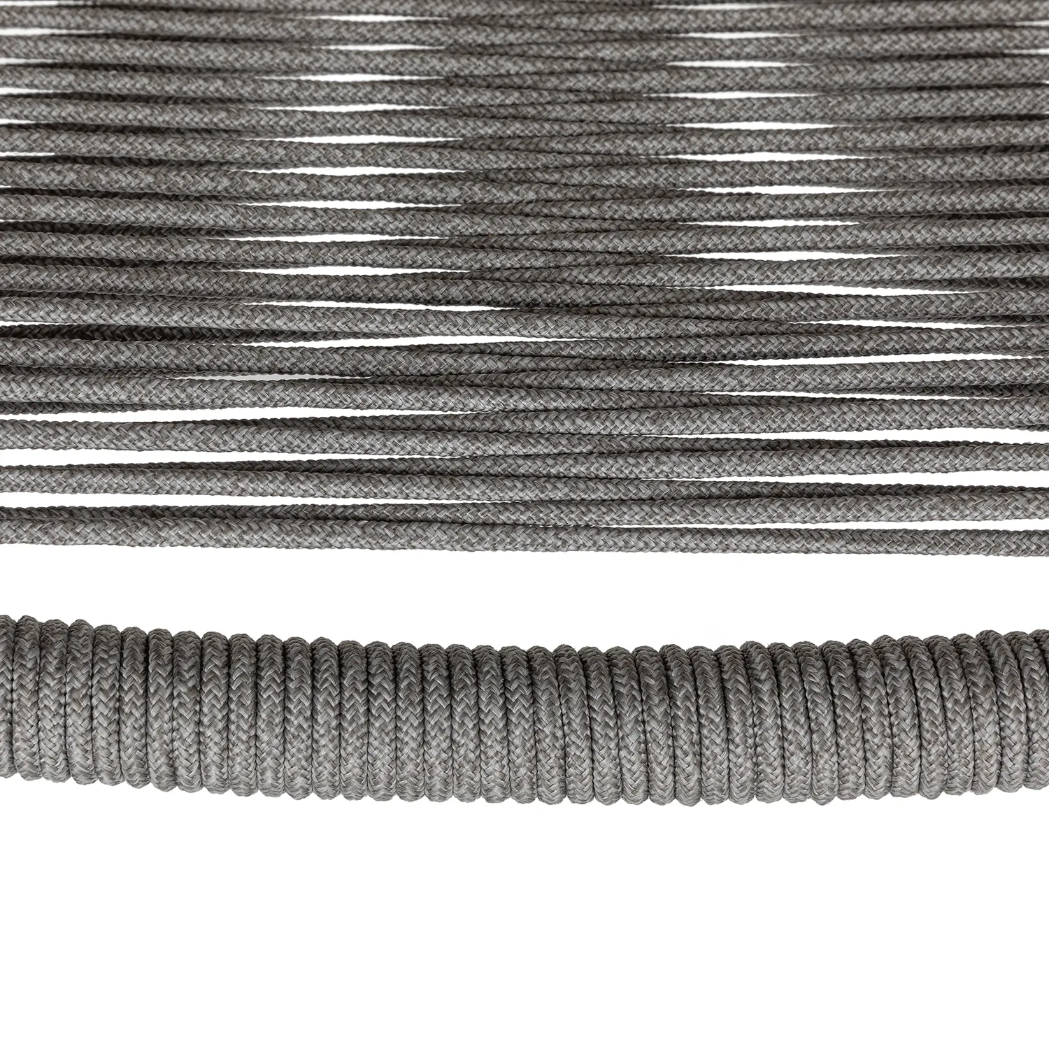 Zina Outdoor Stackable Dining Chair - Heathered Gray - Image 5