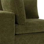 Beta 45_ Corner Chair Module - Cypress Green