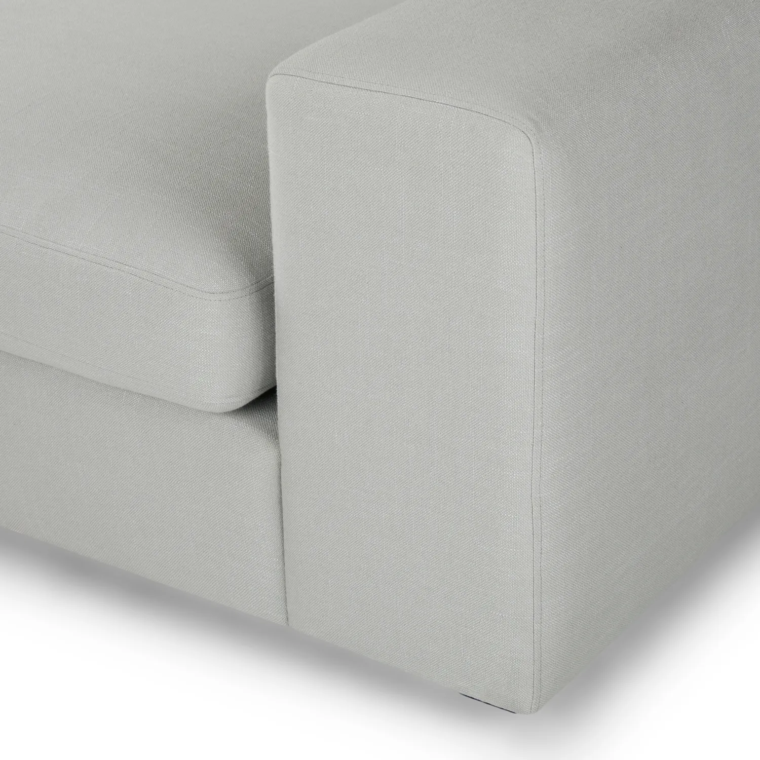 Beta 49_ Right Arm Chair Module - Welsh Gray - Image 8