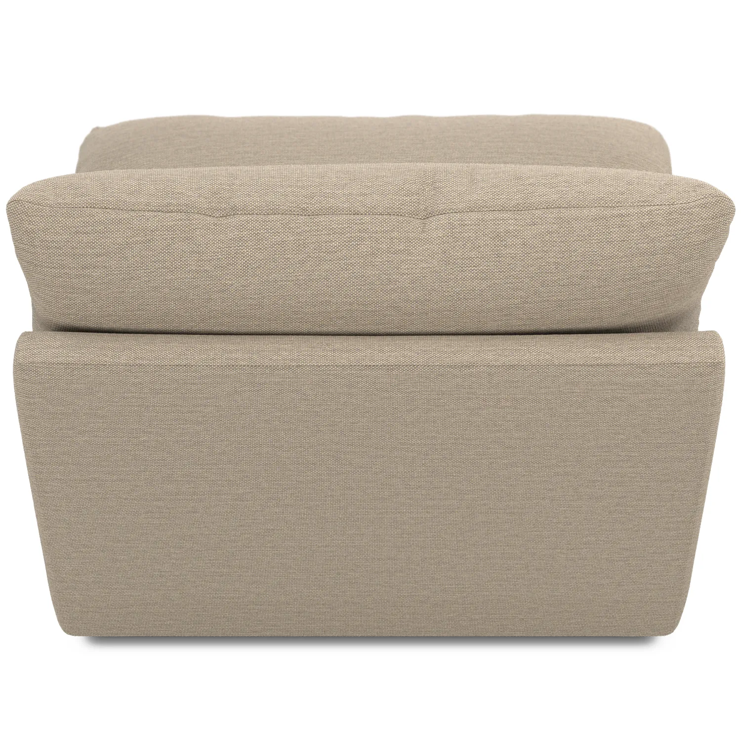 Leigh 39.5_ Armless Chair Module - Silver Taupe - Image 8