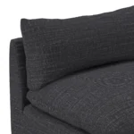 Leigh 79_ Armless Modular Sofa - Napa Charcoal