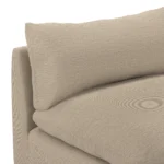 Leigh 79_ Armless Modular Sofa - Silver Taupe