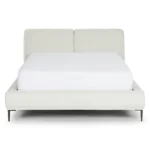 Abisko Queen Upholstered Bed - Quartz White