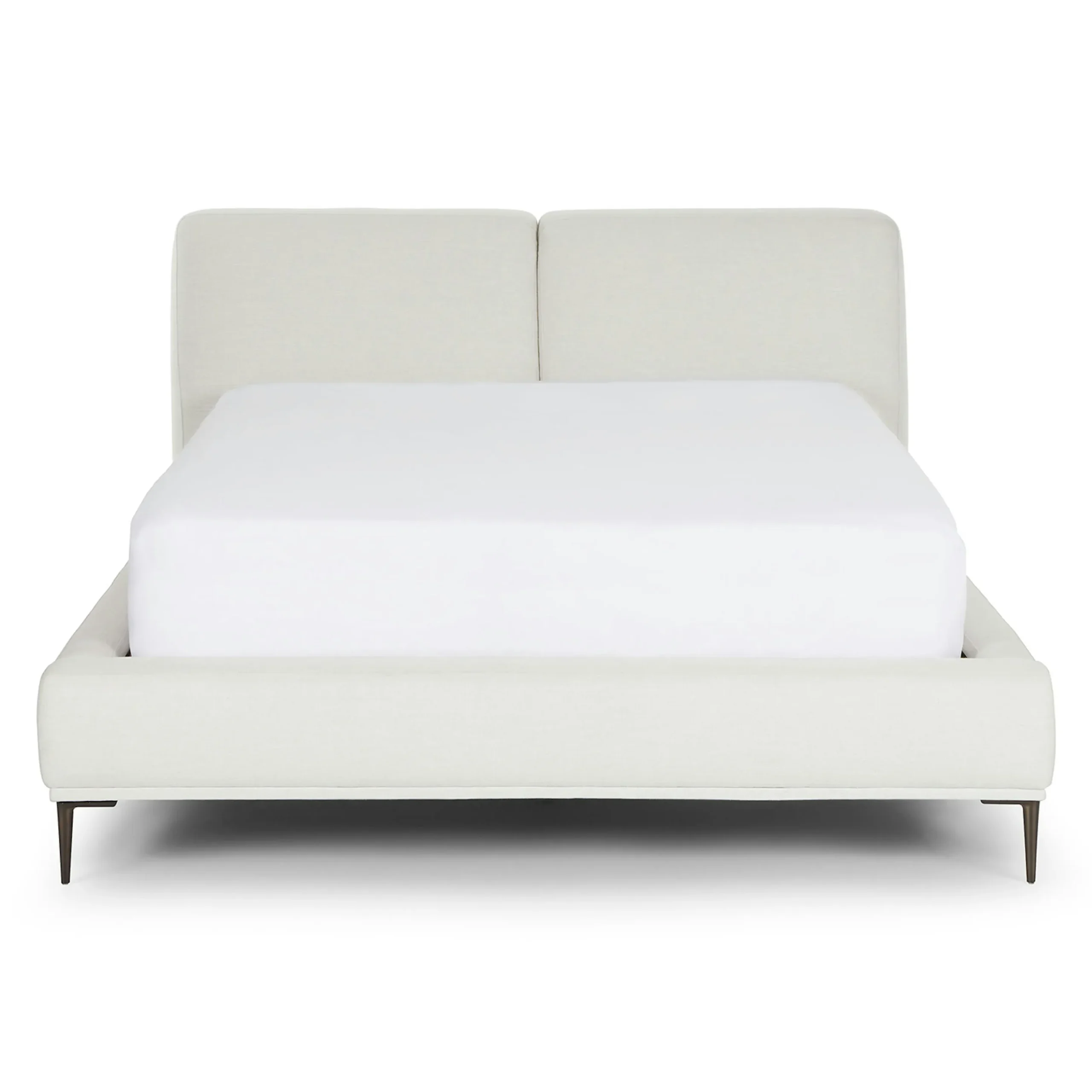 Abisko Queen Upholstered Bed - Quartz White - Image 6