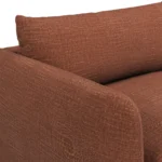 Leigh 92_ Modular Sofa - Napa Rust