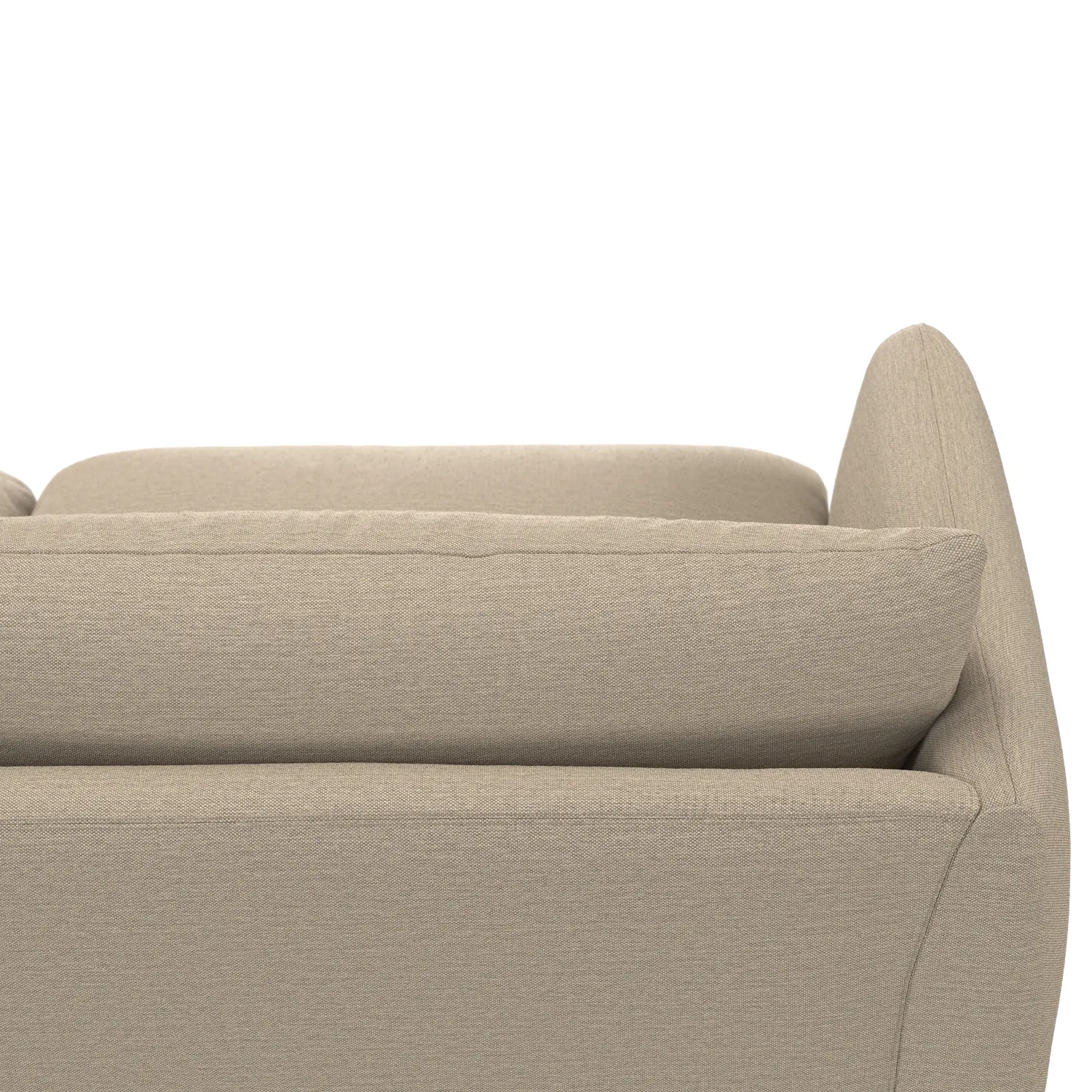 Leigh 92_ Modular Sofa - Silver Taupe - Image 6