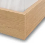 Basi King Bed Frame - White Oak