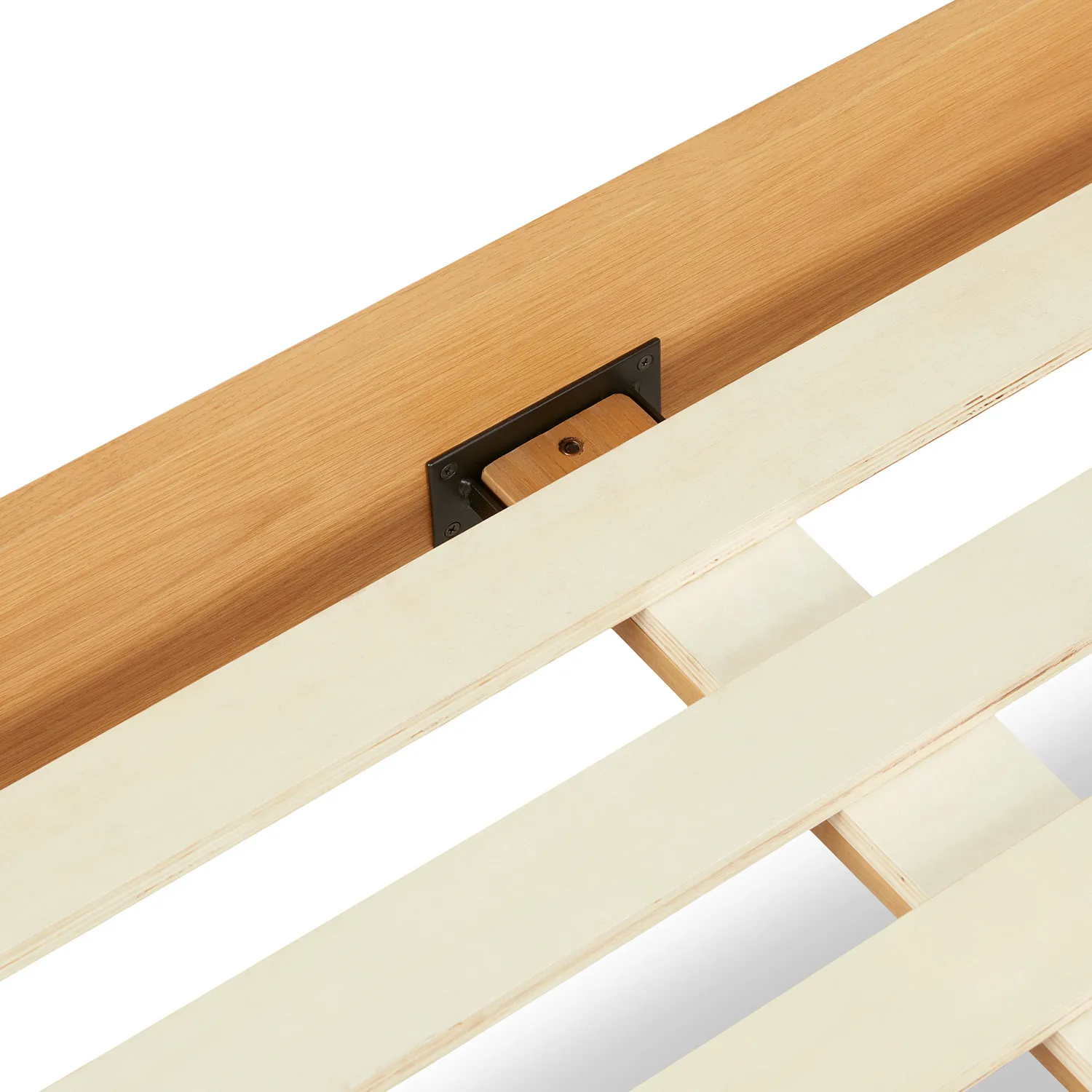 Basi Queen Bed Frame - Oak - Image 10