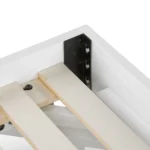 Basi Queen Bed Frame - White