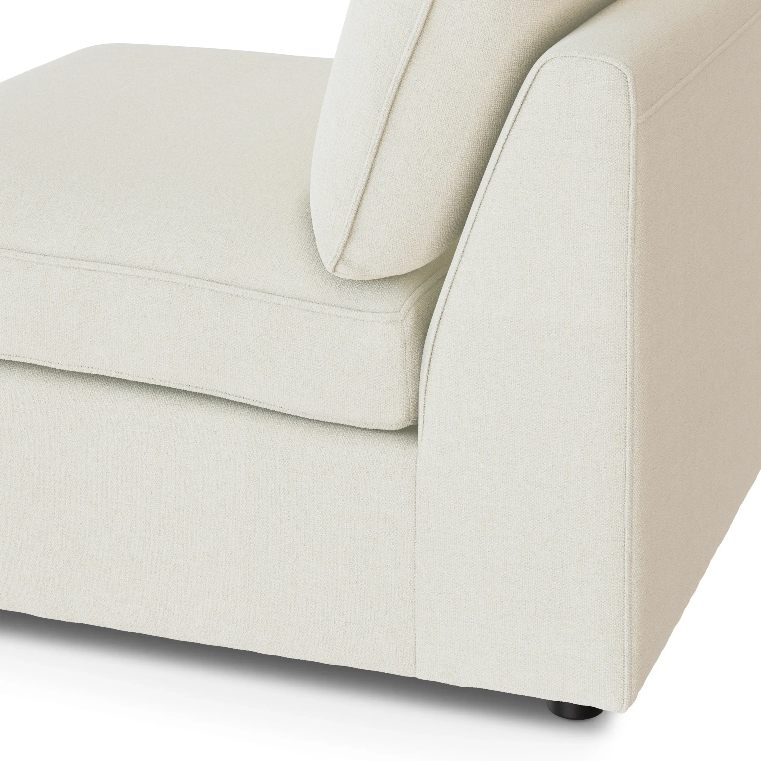 Lenae 32_ Armless Chair Module - Savoy Ivory - Image 4