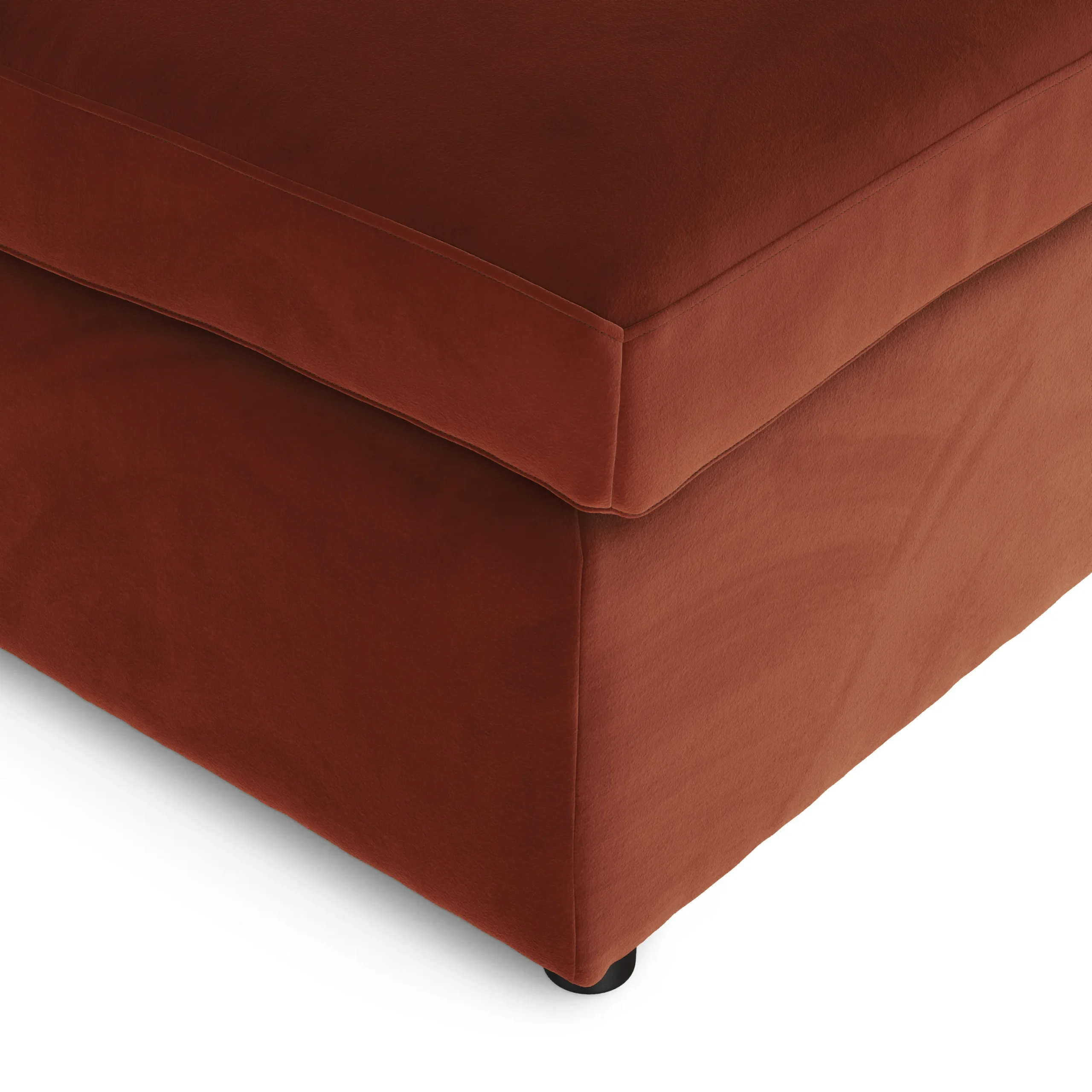 Lenae 38_ Velvet Corner Module - Hale Rust - Image 6