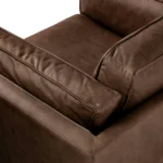 Timber 41_ Leather Lounge Chair - Charme Chocolat