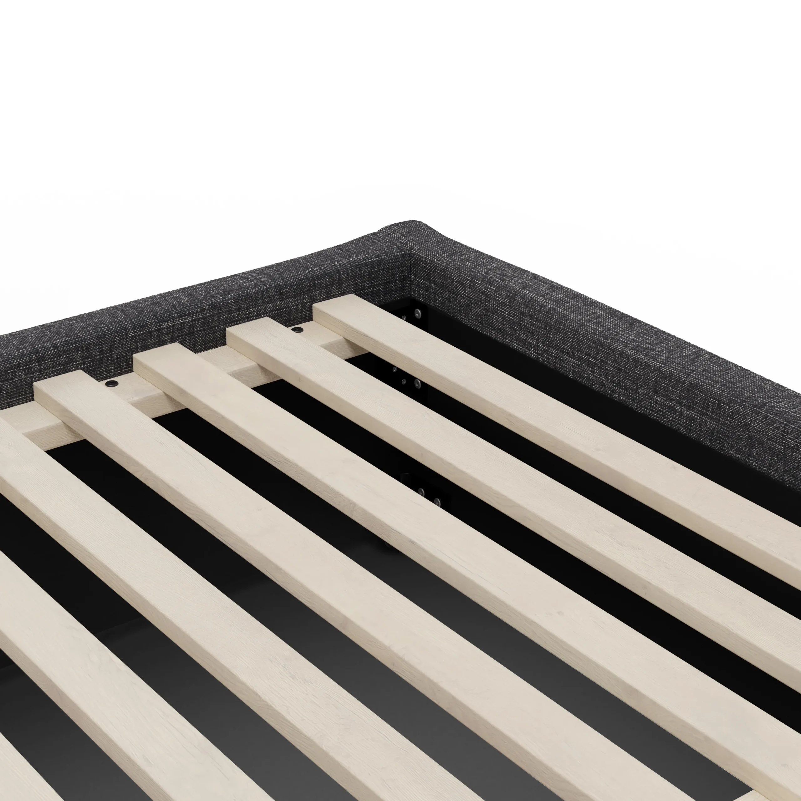 Calabri Queen Upholstered Bed - Napa Charcoal - Image 8