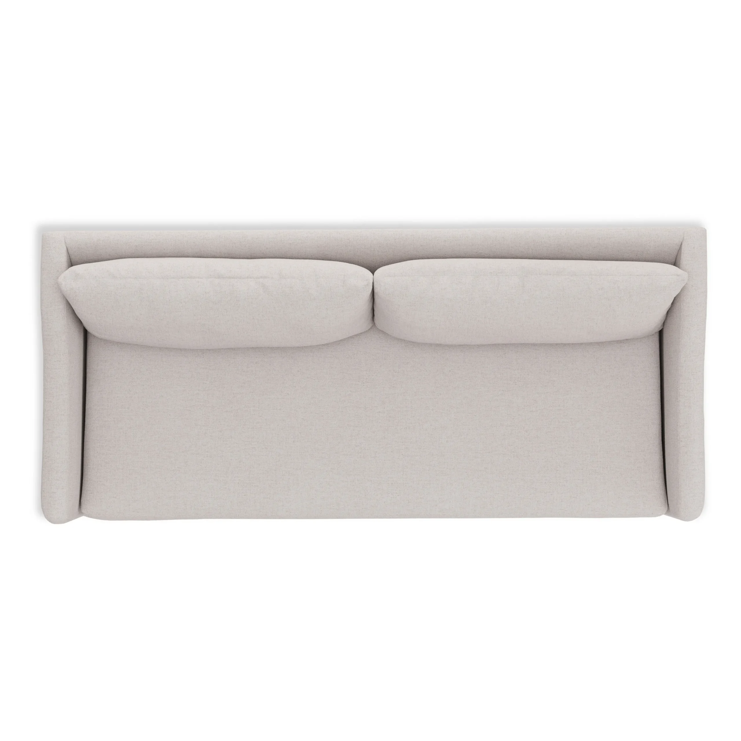 Landry 84.5_ Sofa Bed - Napa White - Image 8