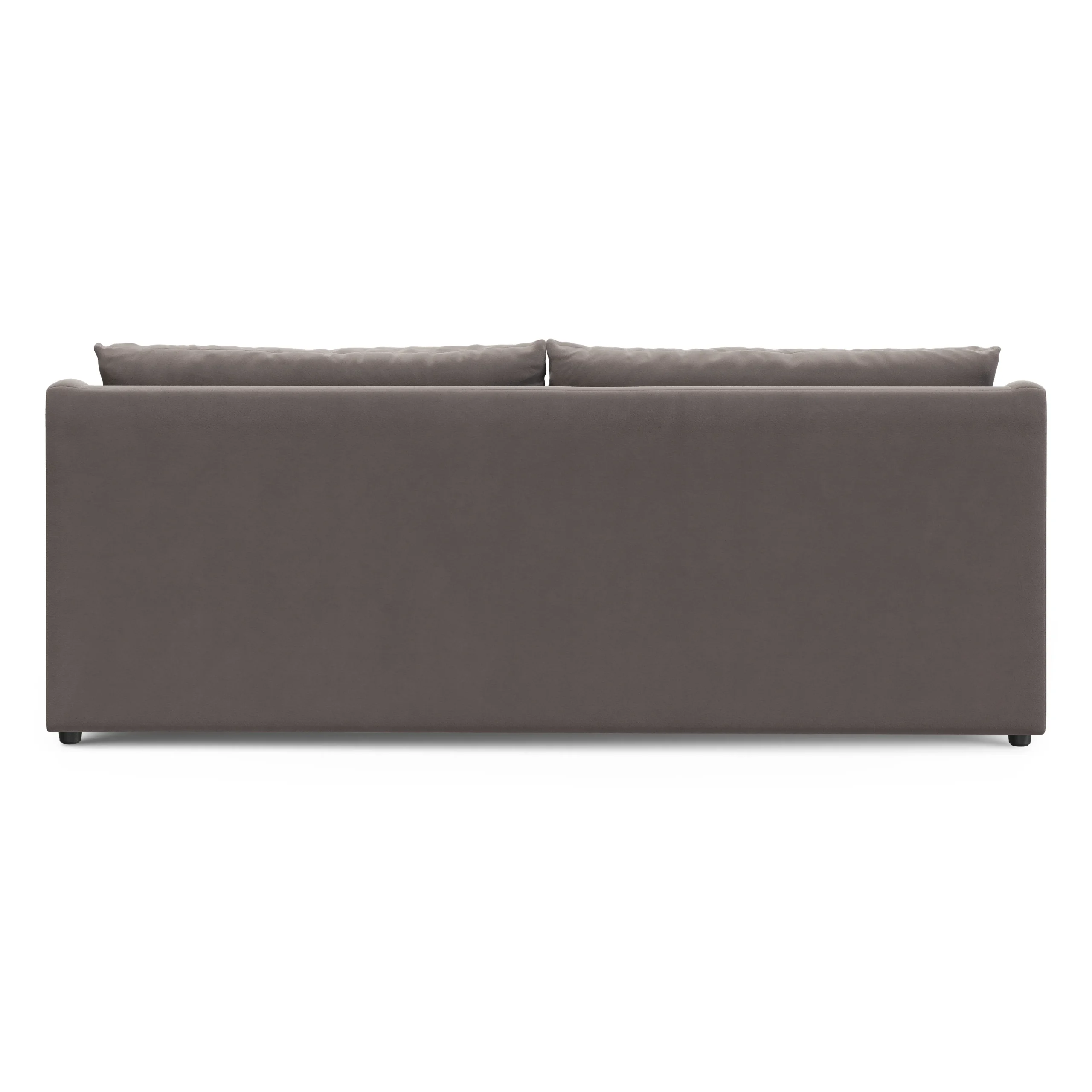 Landry 84.5_ Velvet Sofa Bed - Hale Warm Gray - Image 9